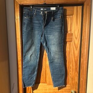 Old Navy Blue Straight Leg Jeans Classic Style